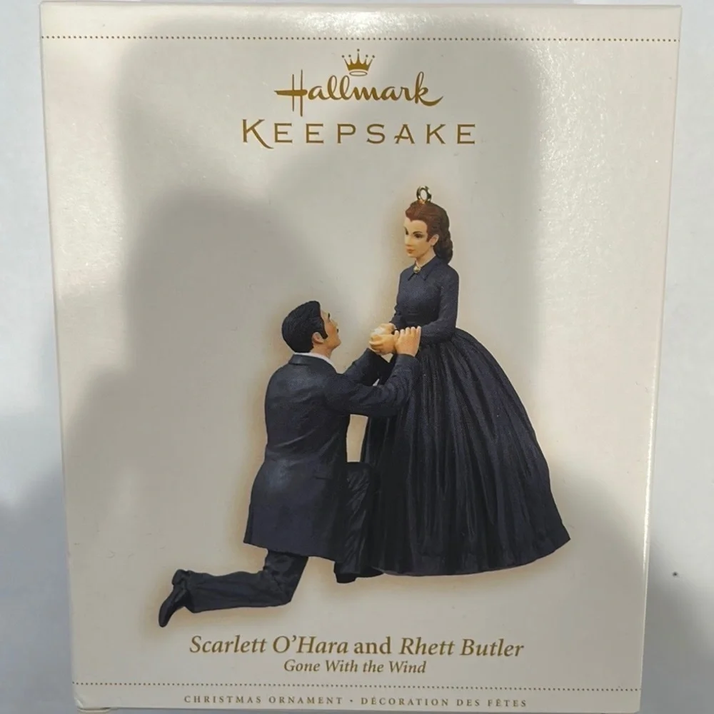 Gone With The Wind Hallmark Ornament Scarlett O'Hara Rhett Butler Proposes New